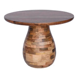 Masuta de cafea Benzano, Natural, D60x45 cm