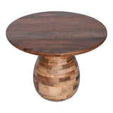 Masuta de cafea Benzano, Natural, D60x45 cm