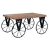 Masuta de cafea Bike a, negru-nuc, 85x55x41 cm