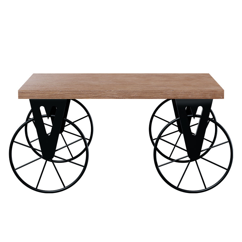 Masuta de cafea Bike a, negru-nuc, 85x55x41 cm