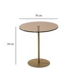 Masuta De Cafea Chill-Out - Gold, Bronze, Aur, 50x50x50 cm
