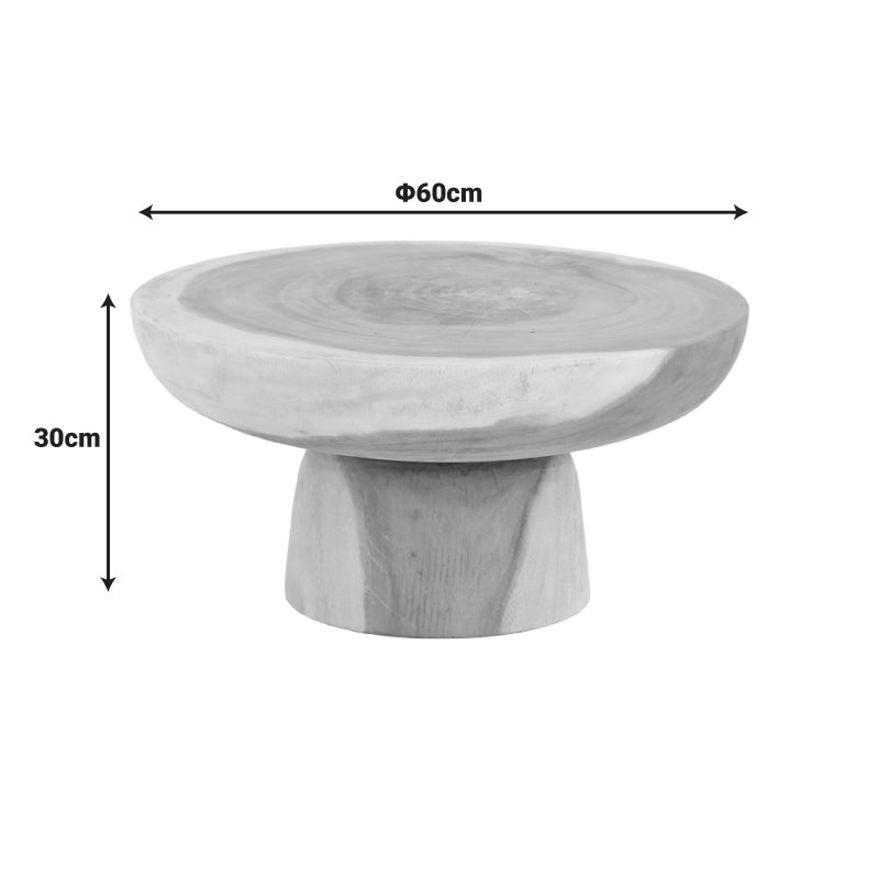 Natur | SKU: 422-000009 | Măsuță de cafea Chrissie, Natur, Ø60x30 cm, varianta Natur, produs pentru amenajarea locuinței, disponibil online în România la CasaMob
