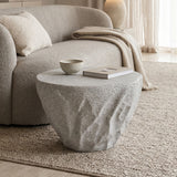 Masuta de cafea Delion, Alb - Gri, 65x47x41 cm - Masuta de cafea Delion, Alb - Gri, 65x47x41 cm