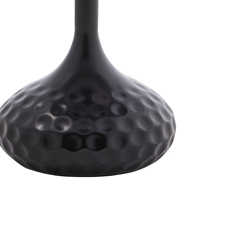 Masuta de cafea Fabron piatra sinterizata, negru, 50x50x52 cm