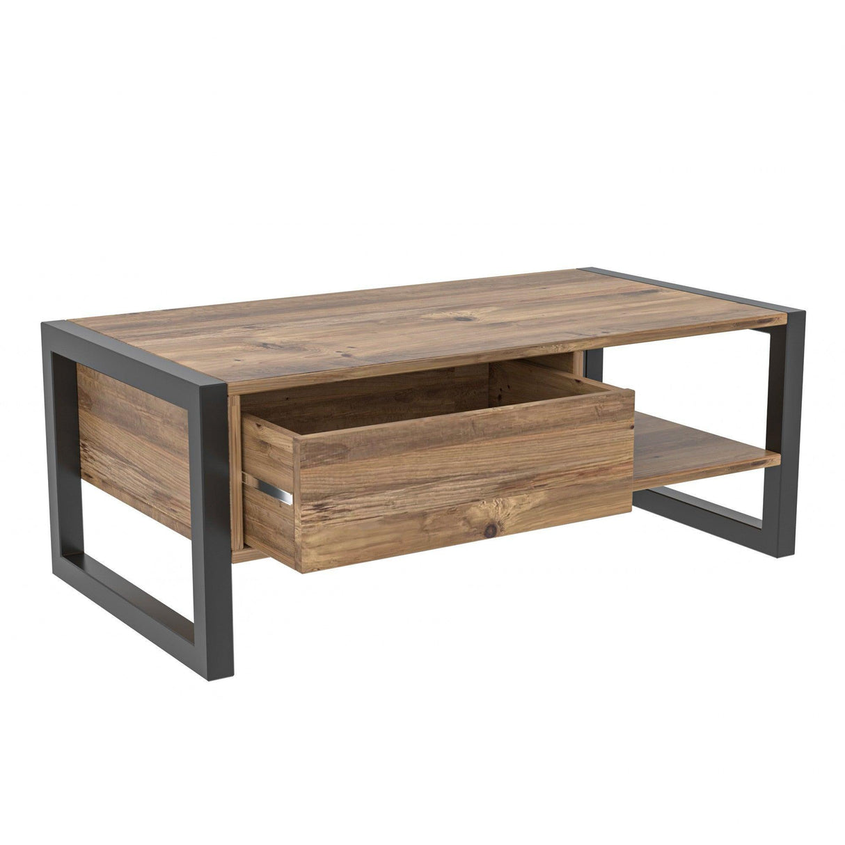Masuta de cafea Haldizen, Stejar, 105x40x55 cm
