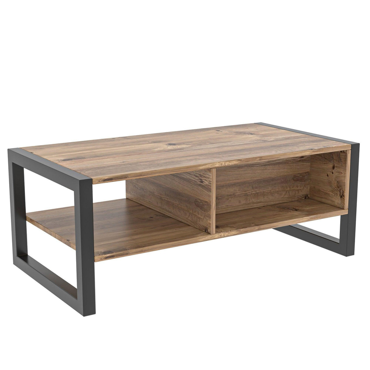 Masuta de cafea Haldizen, Stejar, 105x40x55 cm