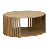 Masuta de cafea Heavenly MDF culoare lemn, Natural, D83x38 cm