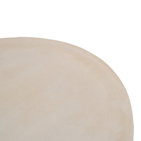 Masuta de cafea Ingendo, Crem, D90x34 cm
