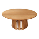 Masuta de cafea Kenda I, Natural, D100x45 cm