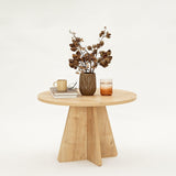 Masuta de cafea Mushroom - Living Oak, Stejar, 60x40x60 cm