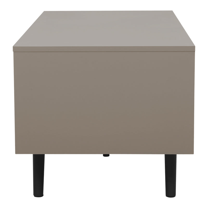 Bej - Negru | SKU: 225-000119 | Măsuță de cafea Nectra, Bej - Negru, 100x50x45 cm, varianta Bej - Negru, produs pentru amenajarea locuinței, disponibil online în România la CasaMob
