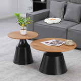 Masuta de cafea Parquet, Metal - Masuta de cafea Parquet, Metal