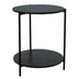 Masuta de cafea Rhythm, negru - negru, D48x60 cm
