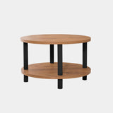 Masuta de cafea Roby - Black, Negru, 70x44x70 cm