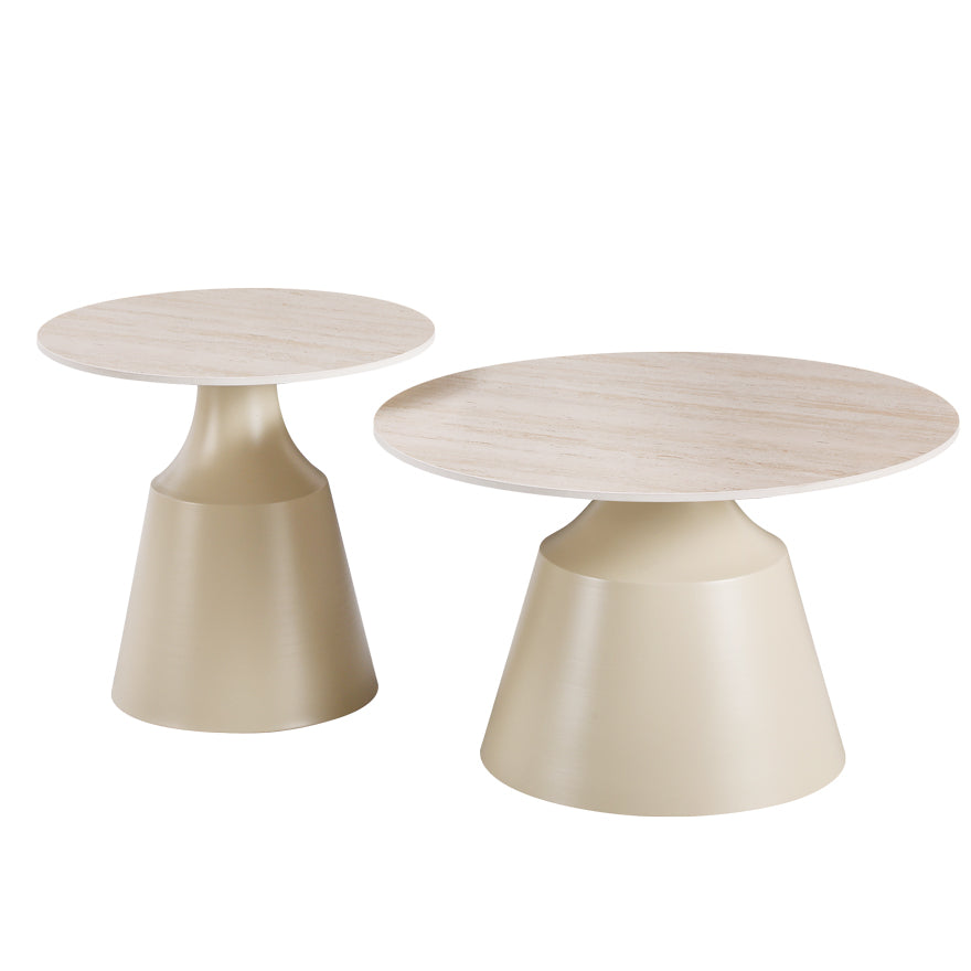 Masuta de cafea Sculpt, Metal