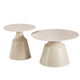 Masuta de cafea Sculpt, Metal