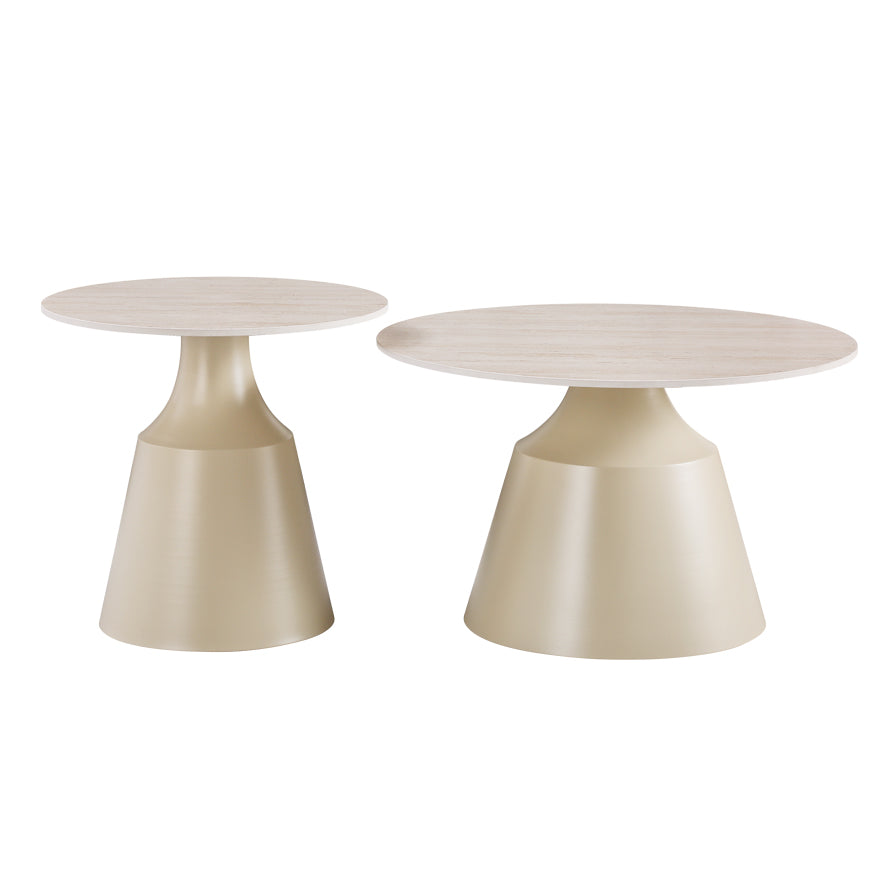 Masuta de cafea Sculpt, Metal