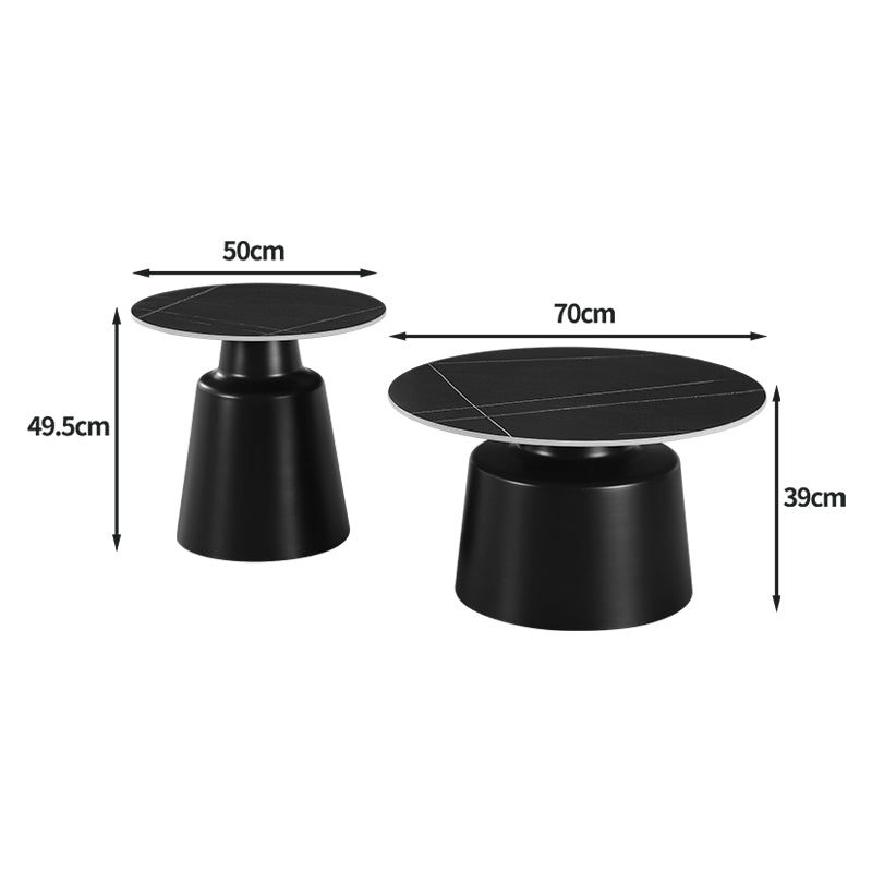 Masuta de cafea Sculpt, Metal