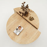 Masuta de cafea Sufragerie Podium, Stejar- Nuc, 90x60x30 cm - Stejar