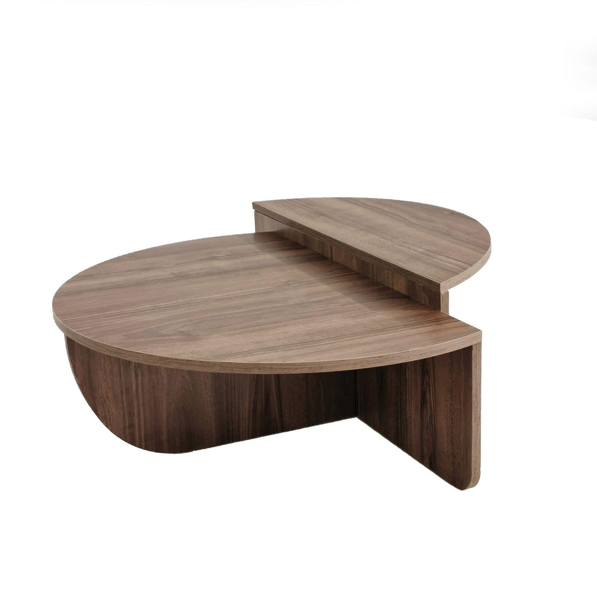 Masuta de cafea Sufragerie Podium, Stejar- Nuc, 90x60x30 cm - Nuc