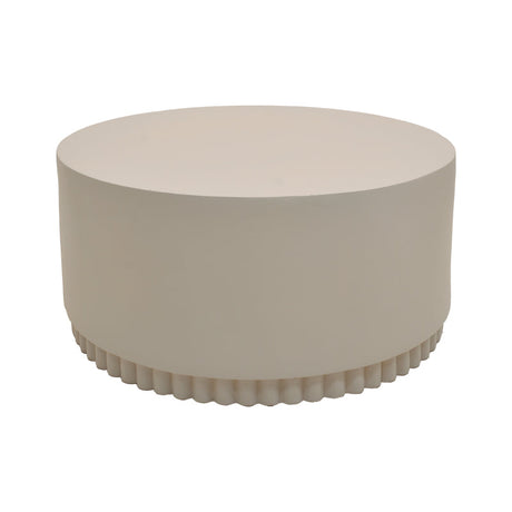 Masuta de cafea Tierra, Gri, D75x37 cm