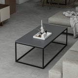 Masuta de Cafea Tiger - Anthracite, Gri, 120x42x60 cm