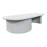 Masuta de cafea Verven, MDF, Alb, 120x60x32 cm