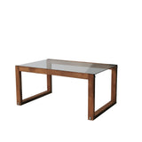 Masuta de cafea Via - Wooden, De lemn, Natur, 55x40x85 cm