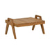 Masuta de plaja Kally Boho, Natural, 60x50x34 cm