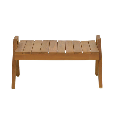 Masuta de plaja Kally Boho, Natural, 60x50x34 cm
