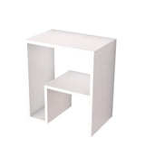 Masuta lateral Yepa, Alb, 30x52x45 cm