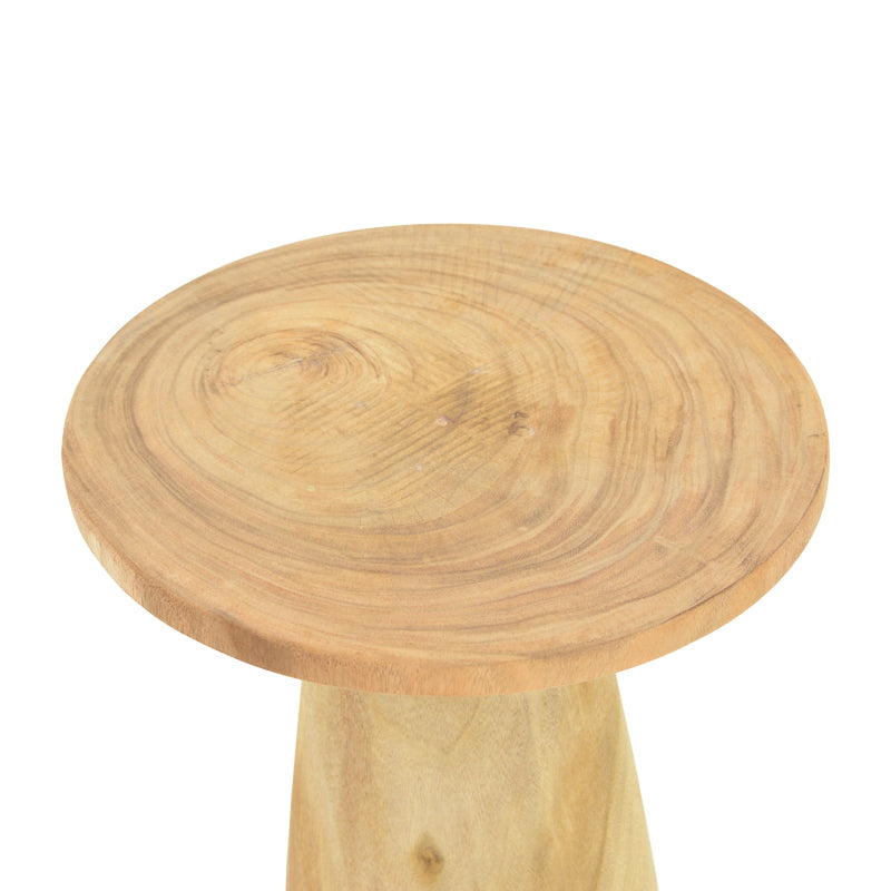 Natur | SKU: 422-000003 | Măsuță laterală Cialo, Natur, Ø40x50 cm, varianta Natur, produs pentru amenajarea locuinței, disponibil online în România la CasaMob