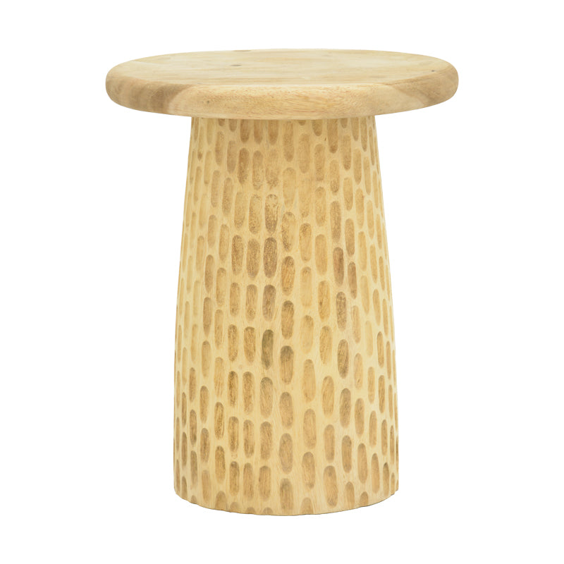 Natur | SKU: 422-000010 | Măsuță laterală Cortney, Natur, Ø40x50 cm, varianta Natur, produs pentru amenajarea locuinței, disponibil online în România la CasaMob
