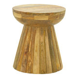 Masa laterala Nemira, Lemn de mango, D30x35 cm - Natural