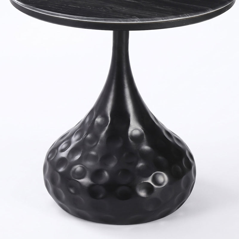 Negru | SKU: 278-000106 | Măsuță laterală Gala, Negru, Ø50x47 cm, varianta Negru, produs pentru amenajarea locuinței, disponibil online în România la CasaMob