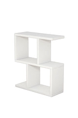 Masuta laterala Lays, Alb, 45x52x17 cm