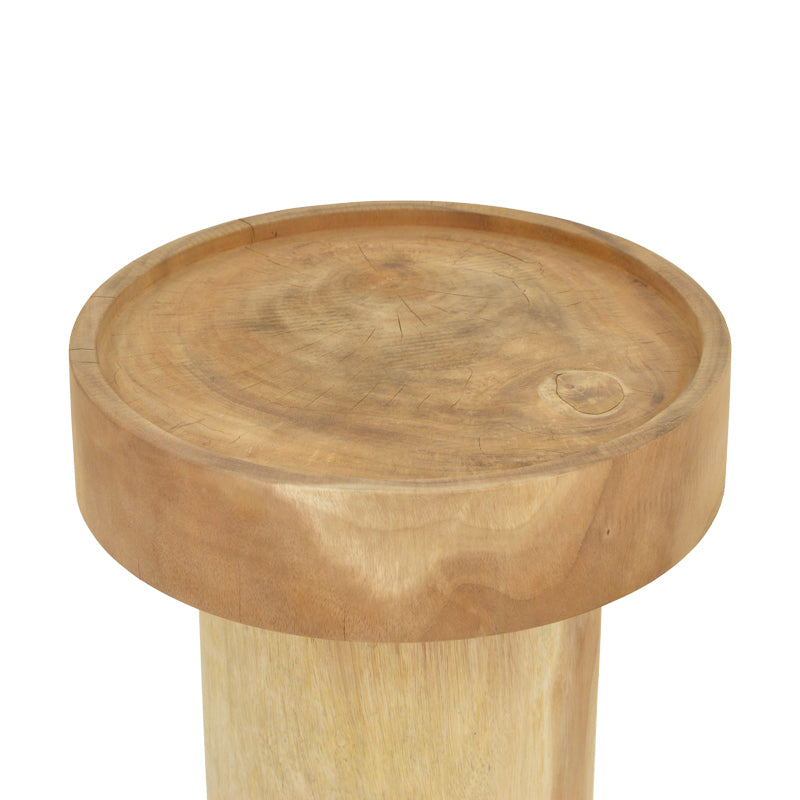 Natur | SKU: 422-000005 | Măsuță laterală Orbina, Natur, Ø50x50 cm, varianta Natur, produs pentru amenajarea locuinței, disponibil online în România la CasaMob