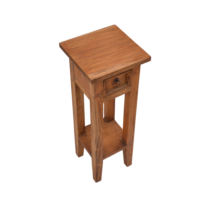 Natur | SKU: 336-000047 | Măsuță laterală Orkney, 25x25x67 cm, varianta Natur, produs pentru amenajarea locuinței, disponibil online în România la CasaMob