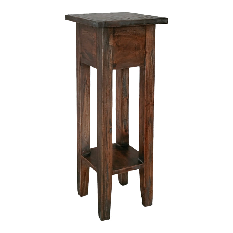 Nuc | SKU: 336-000048 | Măsuță laterală Orkney, 25x25x67 cm, varianta Nuc, produs pentru amenajarea locuinței, disponibil online în România la CasaMob
