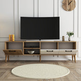 Comodă TV Exxen - Oak White_389MZA1177