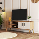 Comodă TV Exxen - Oak White