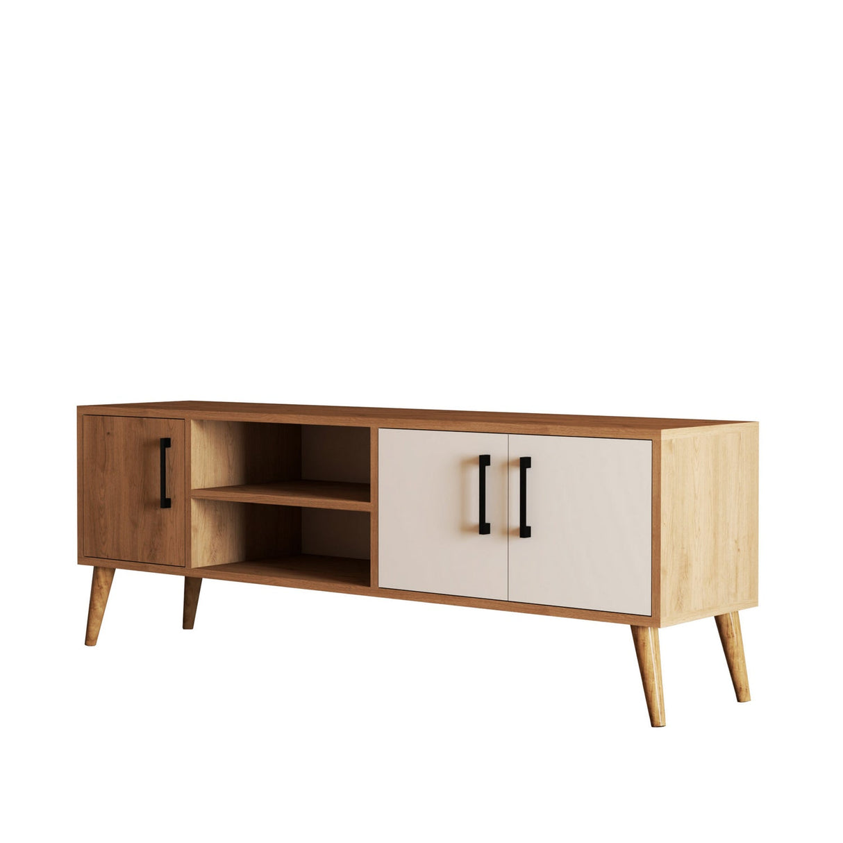 Comodă TV Exxen - Oak White
