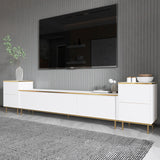 Comoda Tv Imag, Marmura, Alb, 180x35x45.2 cm - Alb