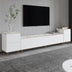 Comoda Tv Imag, Marmura, Alb, 180x35x45.2 cm