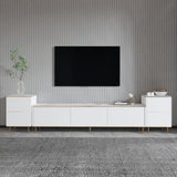 Comoda Tv Imag, Marmura, Alb, 180x35x45.2 cm - Marmura
