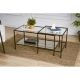 Mobila Sevay, Negru - Auriu, 50x50x49 cm - Mobila Sevay, Negru - Auriu, 50x50x49 cm