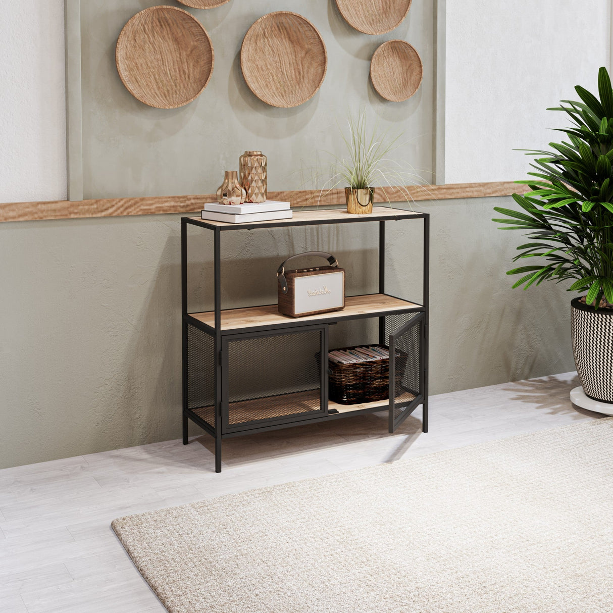 Mobilă Tatu, 80x30 cm - Oak
Black
