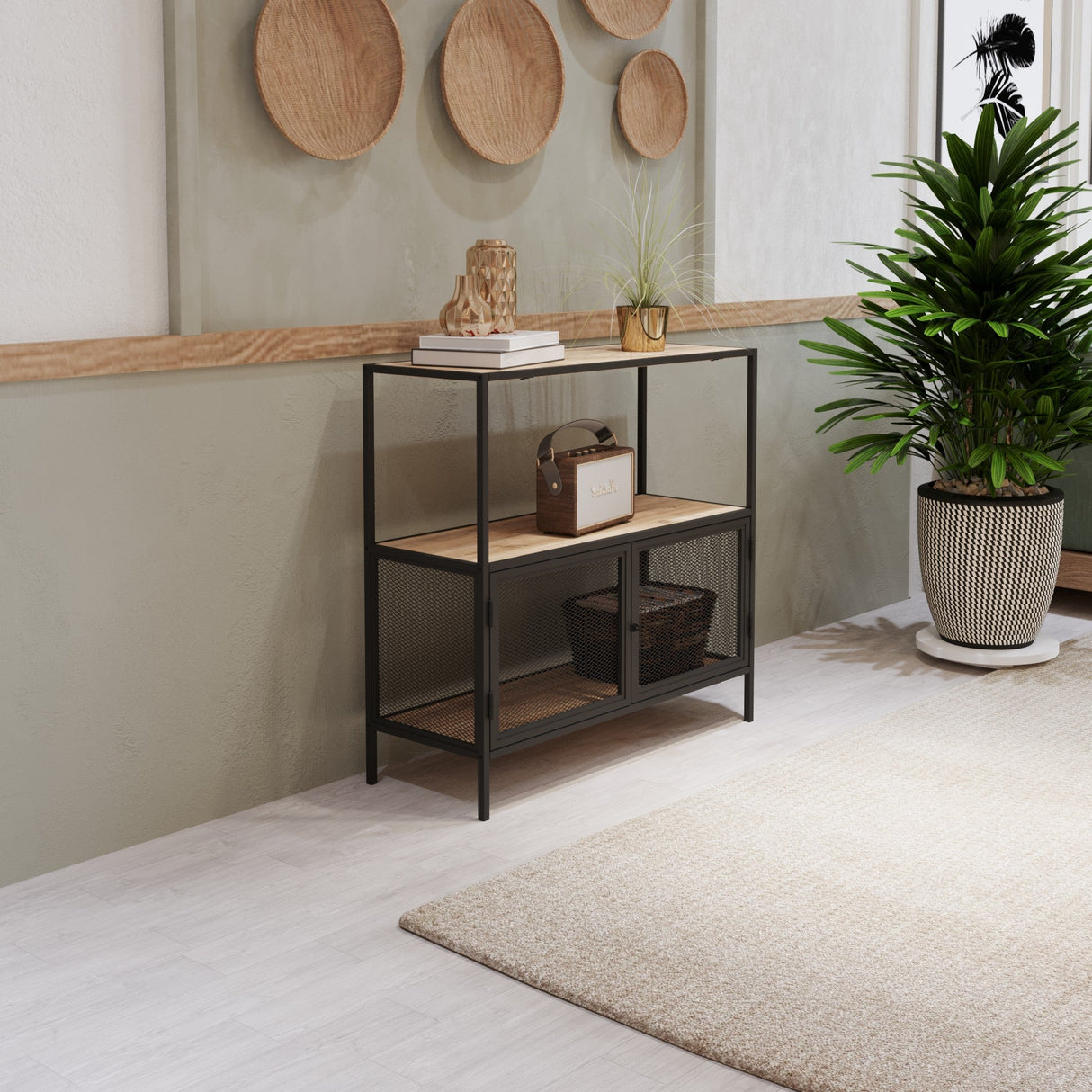 Mobilă Tatu, 80x30 cm - Oak
Black