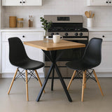 Mobilier Bucatarie Studenteasca Set 3 Piese Mingle, Compacte, 70x70x75 cm