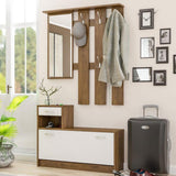 Mobilier de hol Jamie, 100x28x187 cm - Nuc